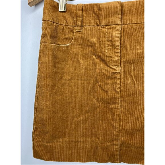 J Crew Corduroy Skirt Women's Size 2 Camel Brown - Picture 3 of 7